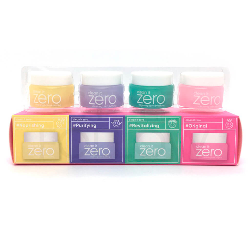 Набор миниатюр очищающих бальзамов BANILA CO Clean it Zero Special Kit 
