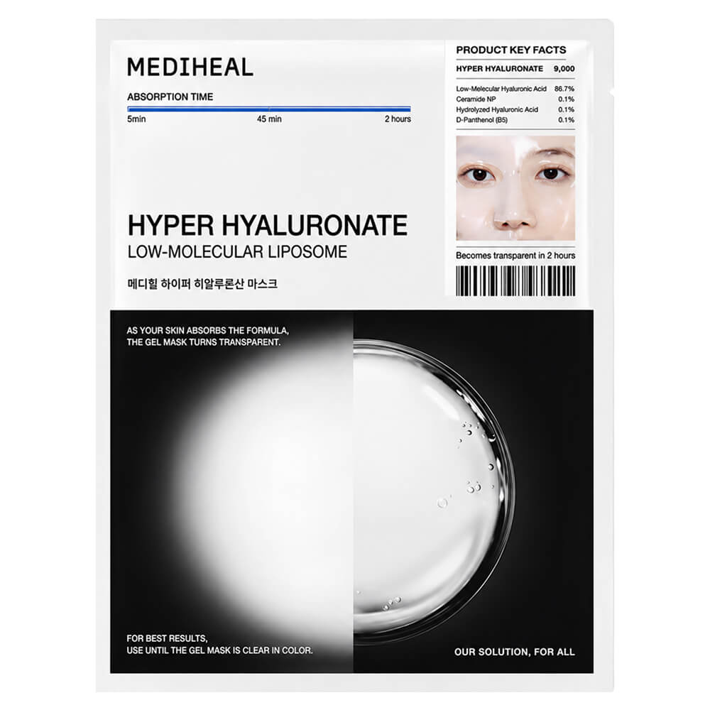 Гидрогелевая маска с гиалуроновой кислотой Mediheal Hyper Hyaluronate Mask