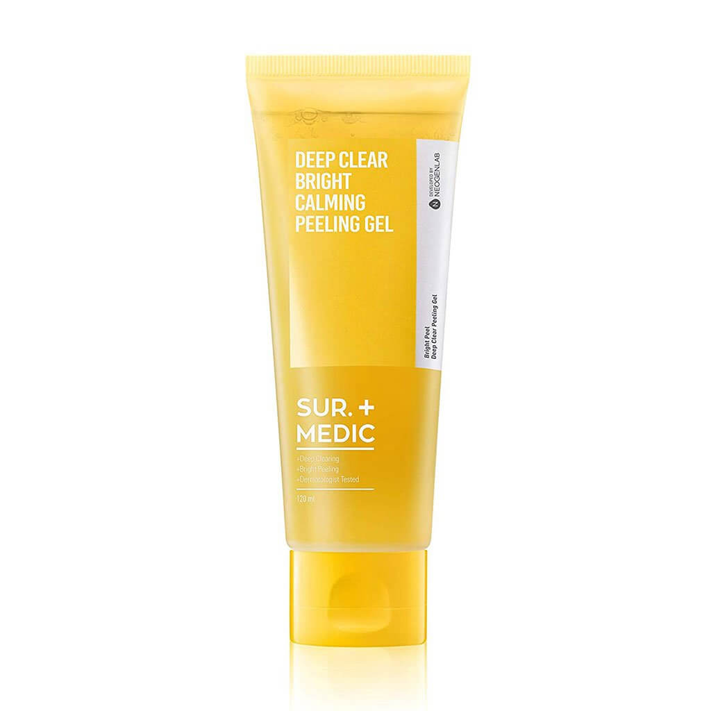 Медовый пилинг-скатка для ровного тона SUR.MEDIC+ Deep Clear Bright Calming Peeling Gel