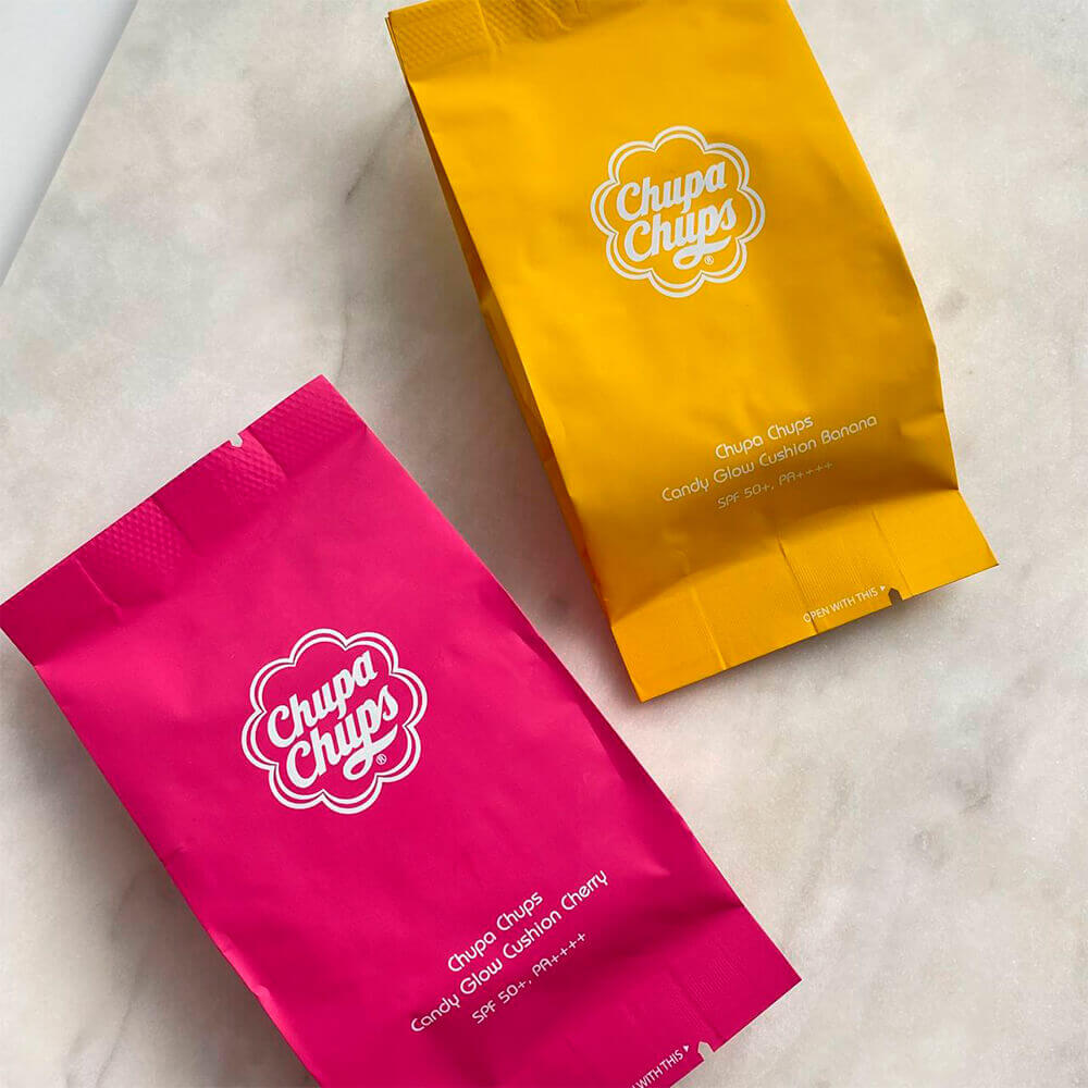 Сменный блок для тонального кушона с блюр-эффектом Chupa Chups Candy Glow Cushion SPF 50+ PA++++