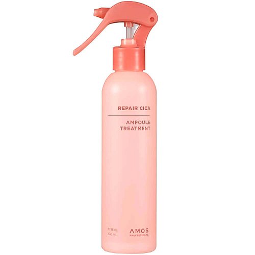 Протеиновый спрей для повреждённых волос Amos Professional Repair Cica Ampoule Treatment