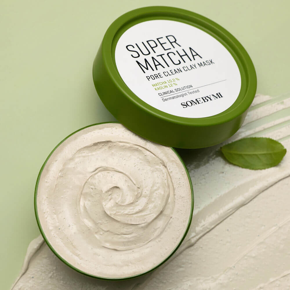 Очищающая глиняная маска с чаем матча Some By Mi Super Matcha Pore Clean Clay Mask