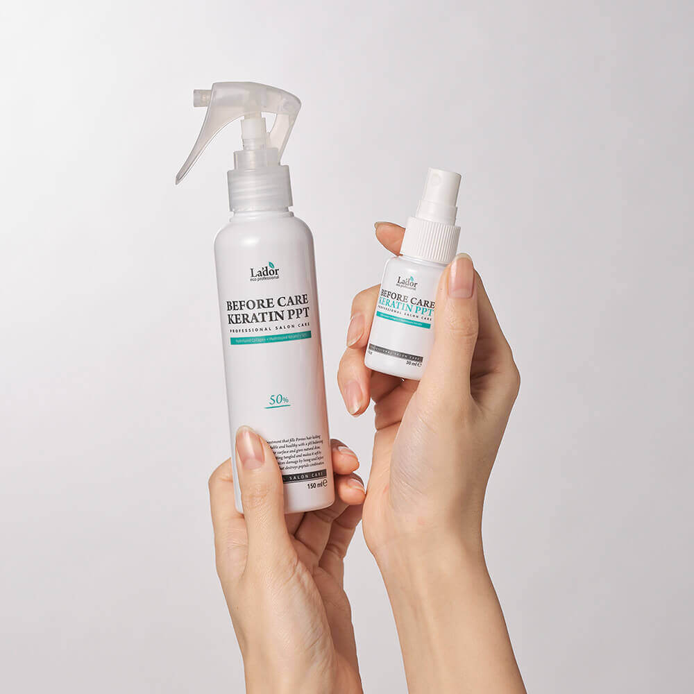 Восстанавливающий кератиновый спрей для волос Lador Before Keratin PPT