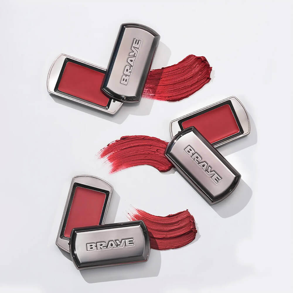 Компактный вельветовый бальзам для губ и щёк BRAYE Lipsleek Blur