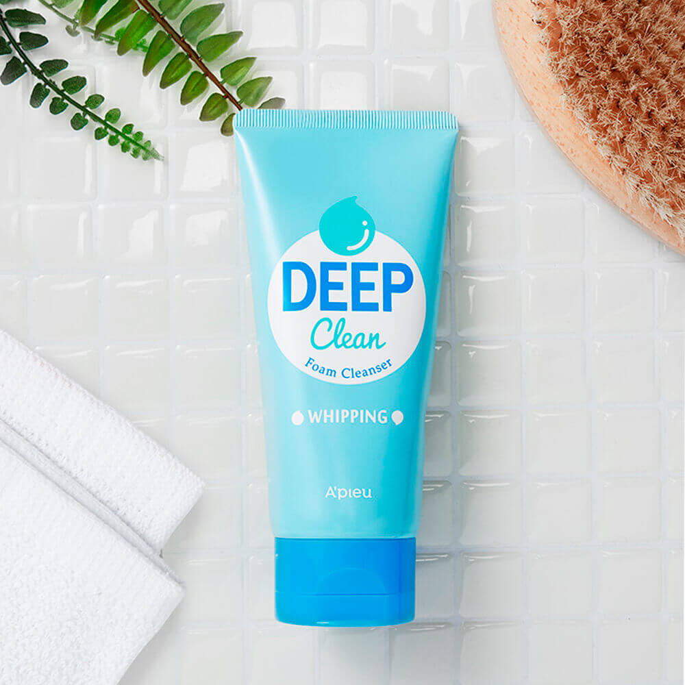 Увлажняющая пенка-мусс с содой A'pieu Deep Clean Foam Cleanser Whipping 