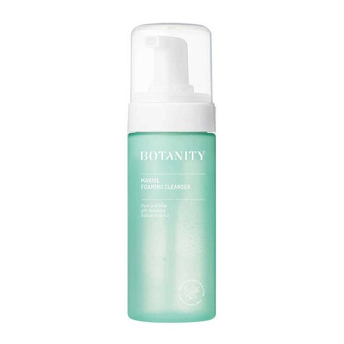 Балансирующая пенка для жирной кожи Botanity Makiol Foaming Cleanser