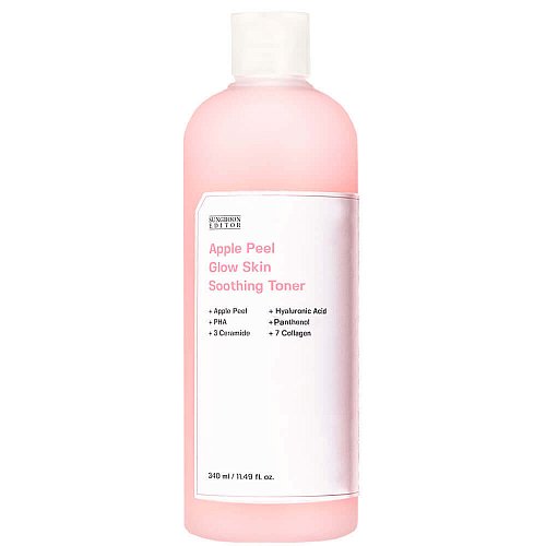 Разглаживающий тонер с экстрактом яблока Sungboon Editor Apple Peel Glow Skin Soothing Toner