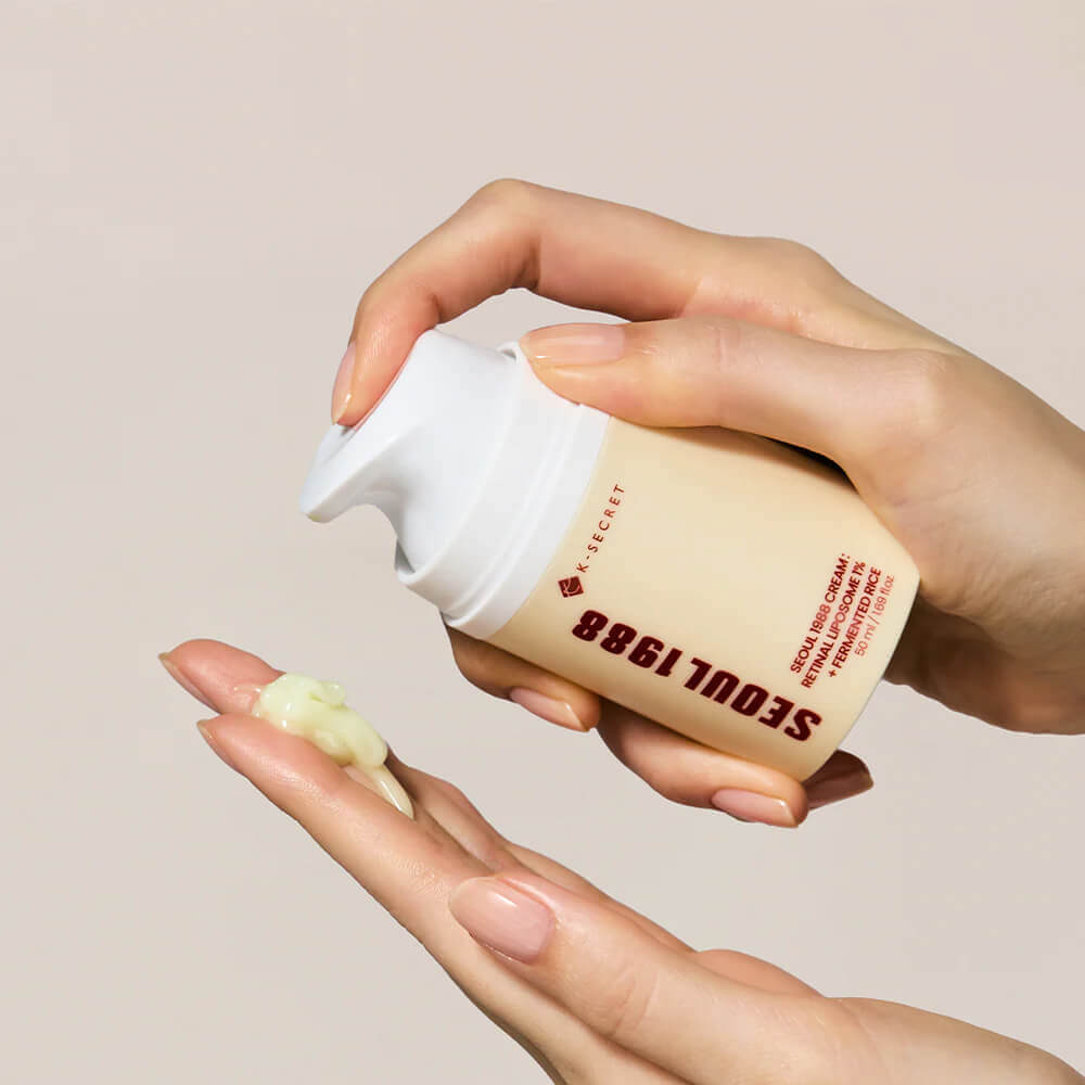 Антивозрастной крем с ретиналем K-SECRET Seoul 1988 Cream: Retinal Liposome 1% + Fermented Rice