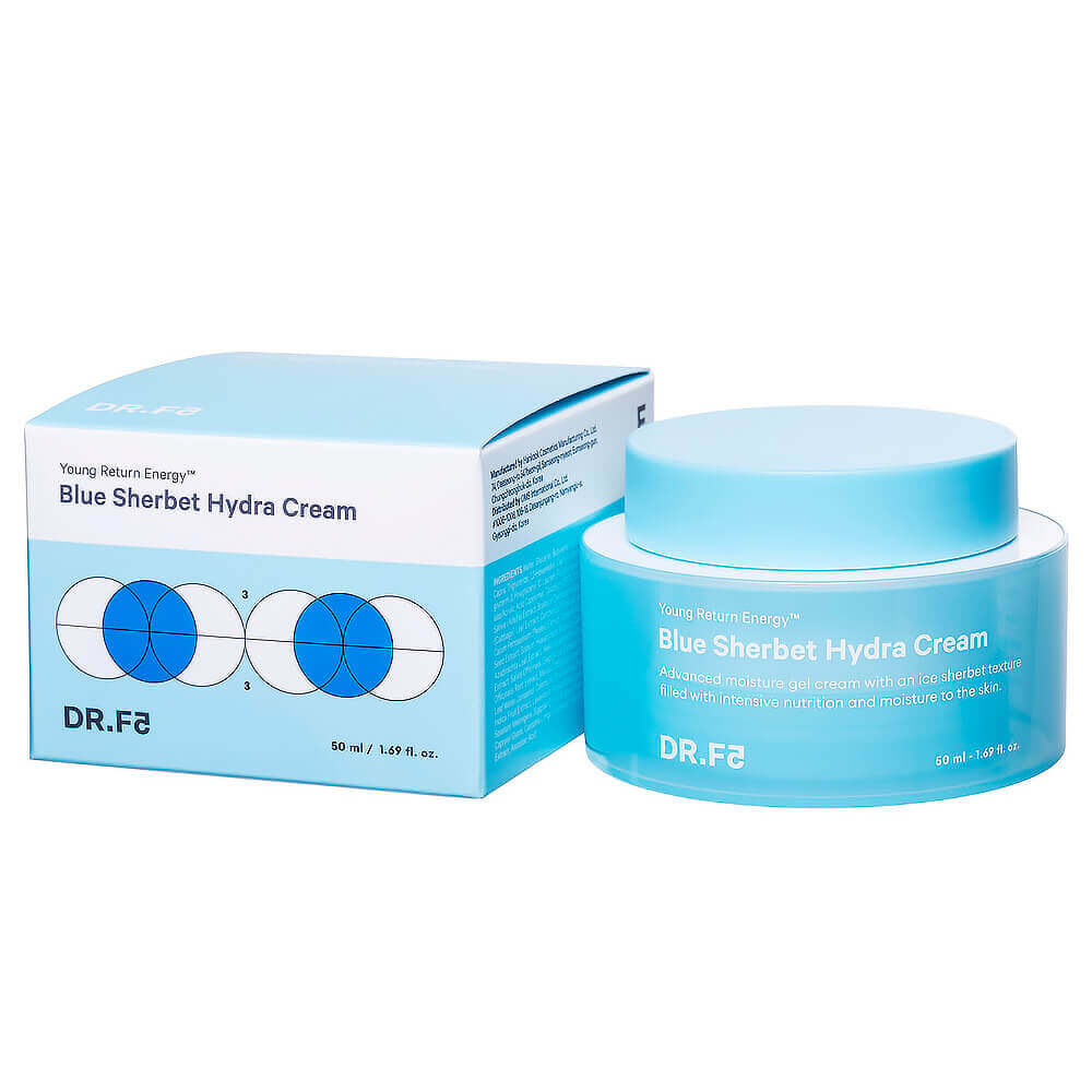 Крем-щербет для глубокого увлажнения кожи DR.F5 Blue Sherbet Hydra Cream