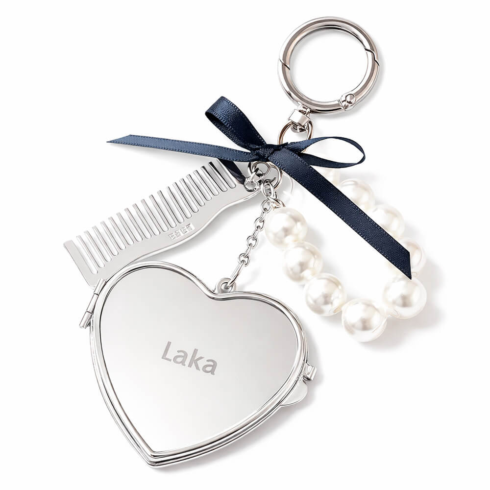 Компактное зеркало-обвес Laka Haircomb Mirror Keyring