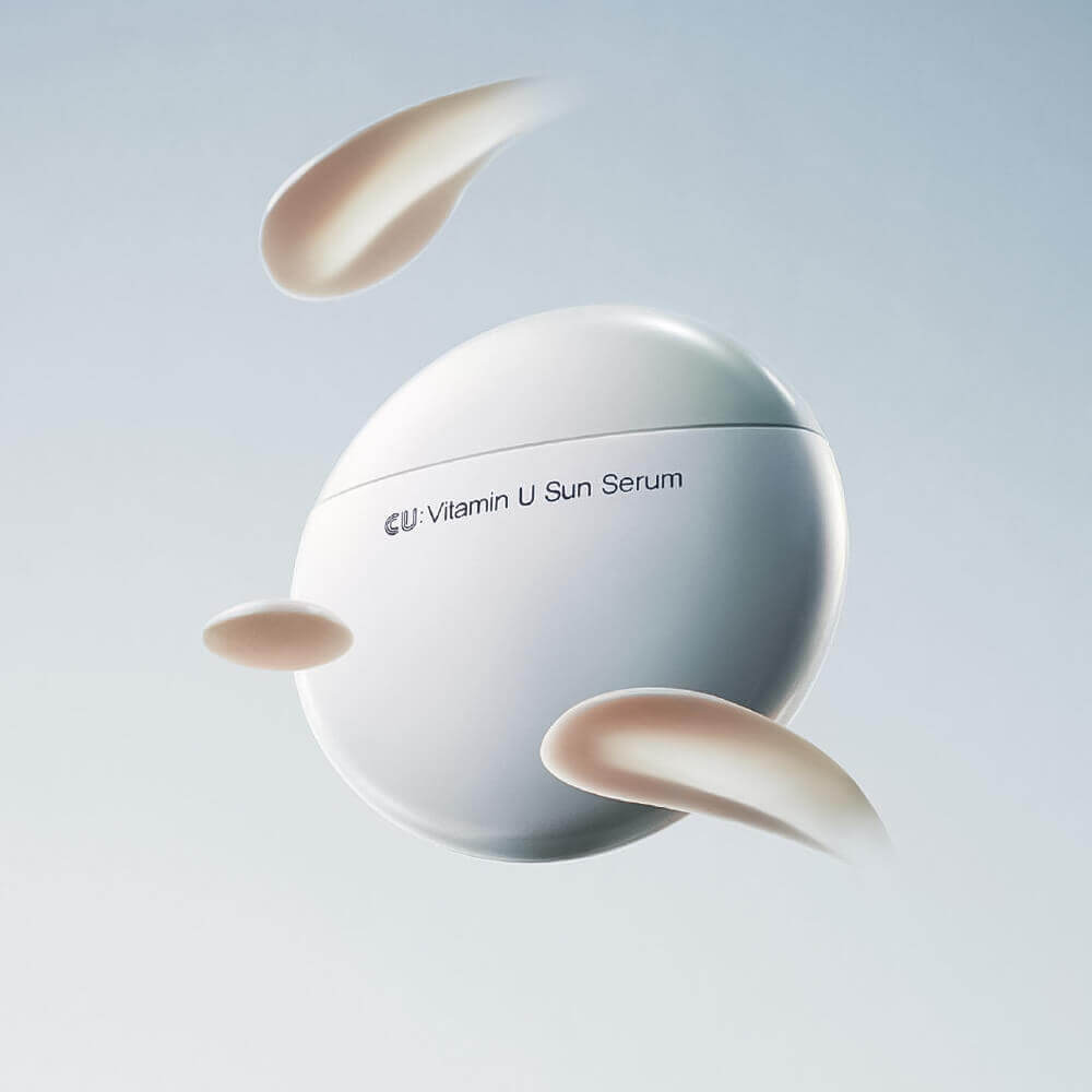 Антивозрастная солнцезащитная сыворотка CUSKIN CU: Vitamin U Sun Serum SPF50 PA++++