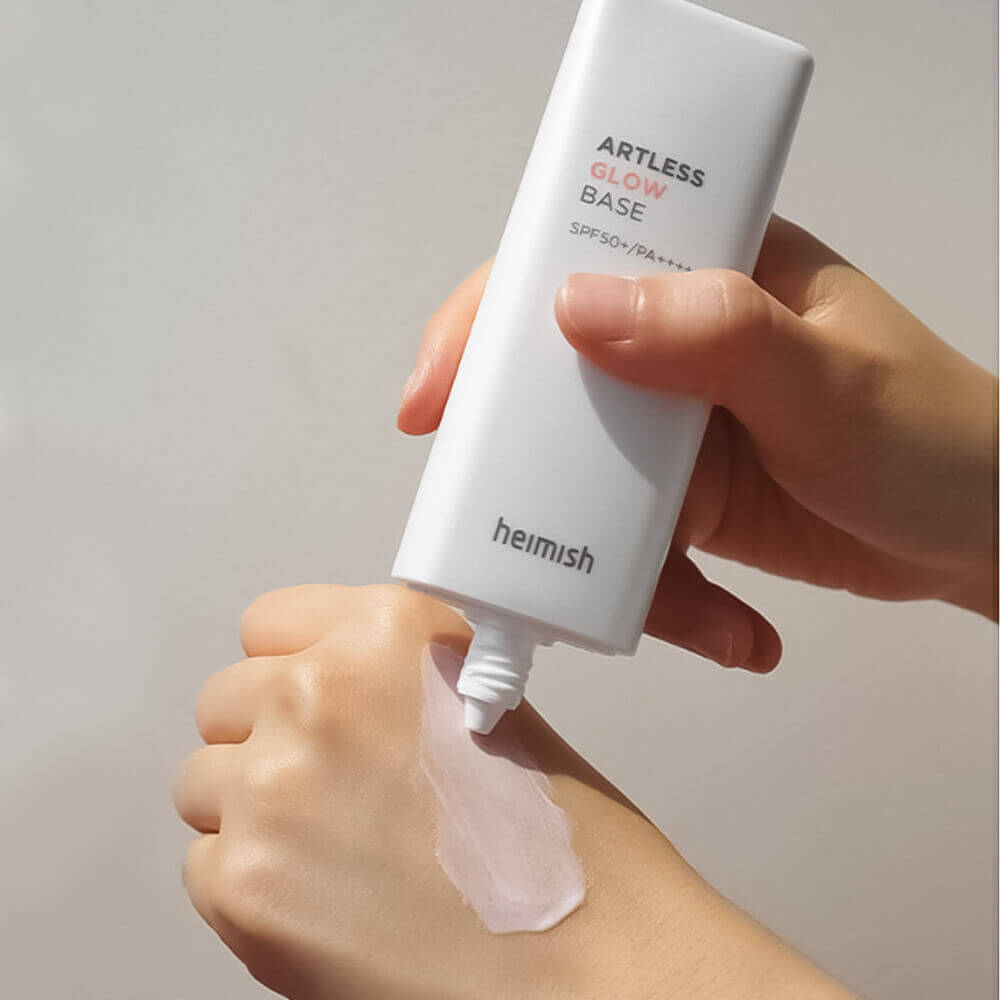 База под макияж с эффектом сияния Heimish Artless Glow Base SPF50+ PA+++