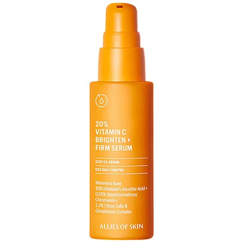 Антиоксидантная сыворотка с 20% витамина C Allies Of Skin 20 Vitamin C Brighten Firm Serum