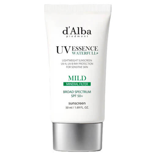 Минеральный солнцезащитный крем d'Alba Waterfull Mild Sun Cream SPF50+ PA++++