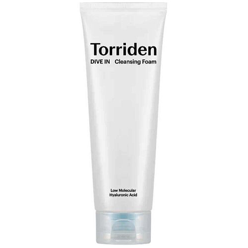 Гипоаллергенная пенка для умывания Torriden DIVE IN Low Molecular Hyaluronic Acid Cleansing Foam
