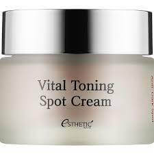 Осветляющий крем для лица с 5% арбутина Esthetic House Vital Toning Spot Cream 