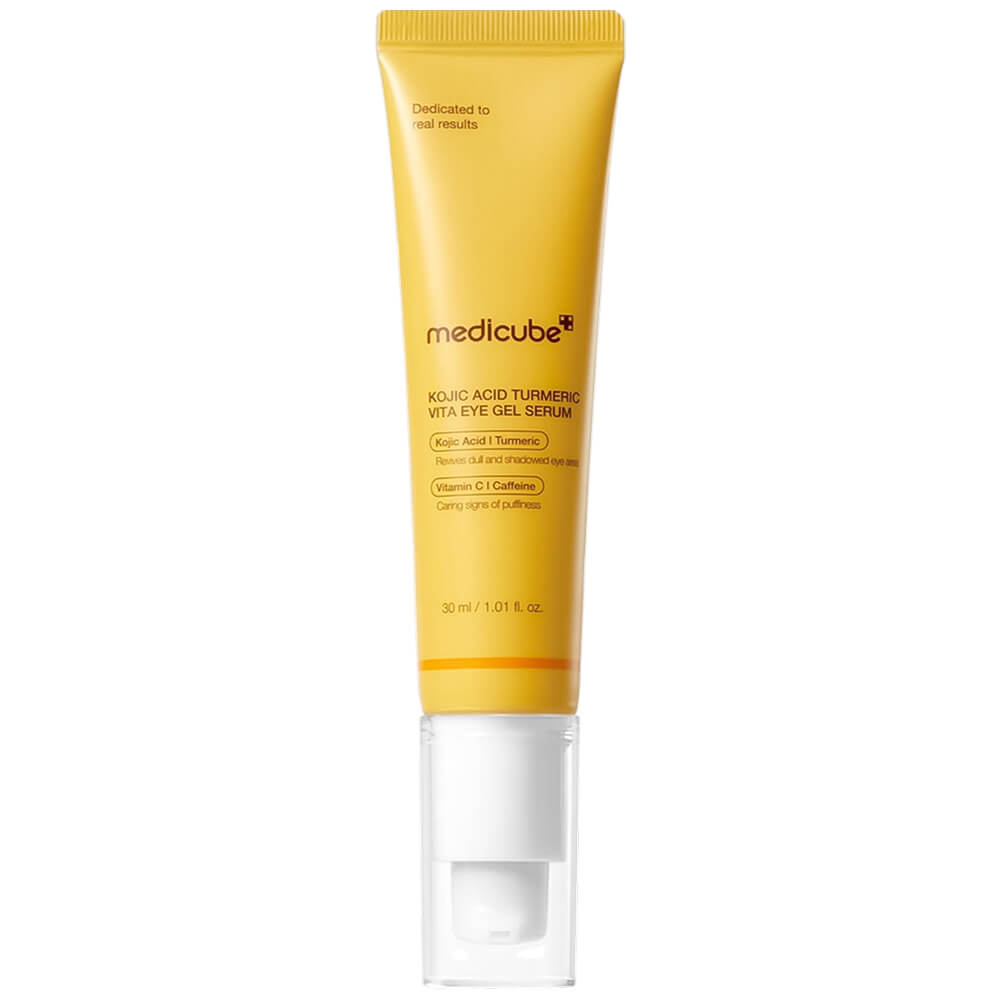 

Тонизирующий гель для век с койевой кислотой medicube Kojic Acid Turmeric Vita Eye Gel Serum