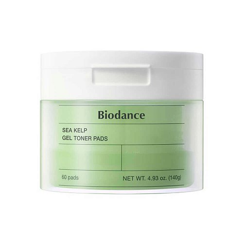 Успокаивающие пэды с водорослями Biodance Sea Kelp Gel Toner Pad