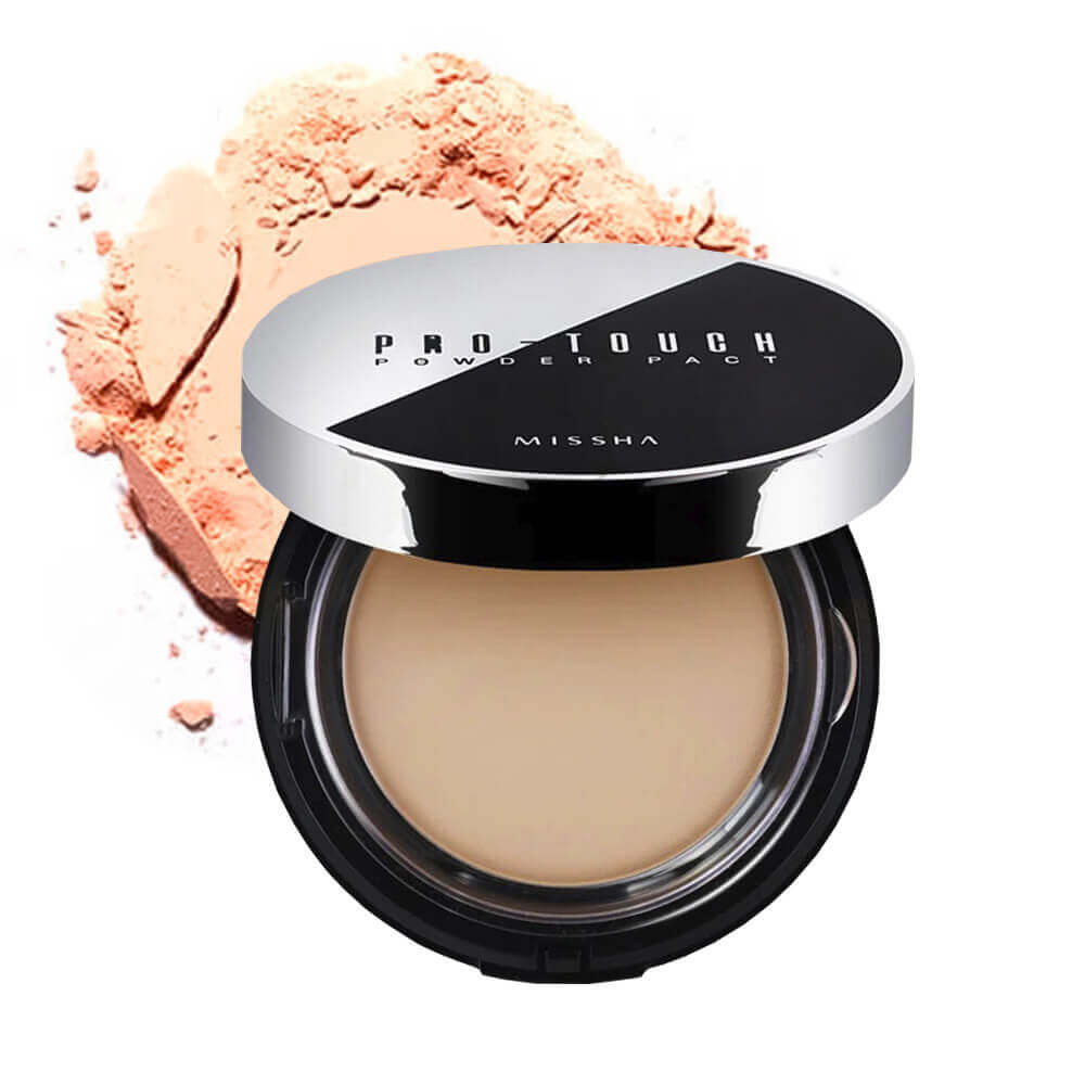 Компактная фиксирующая пудра Missha Pro Touch Powder Pact SPF 25 PA++ №23