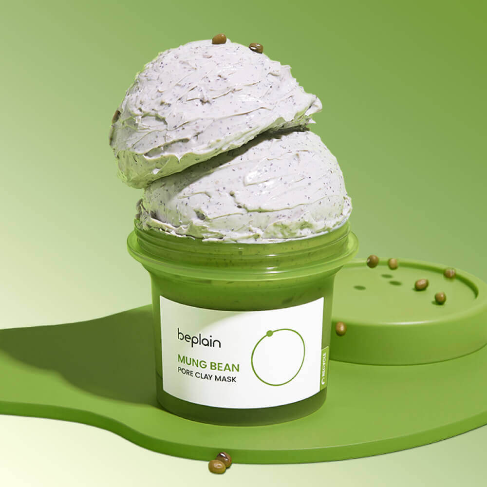 Глиняная маска для сужения пор с бобами маш beplain Mung Bean Pore Clay Mask