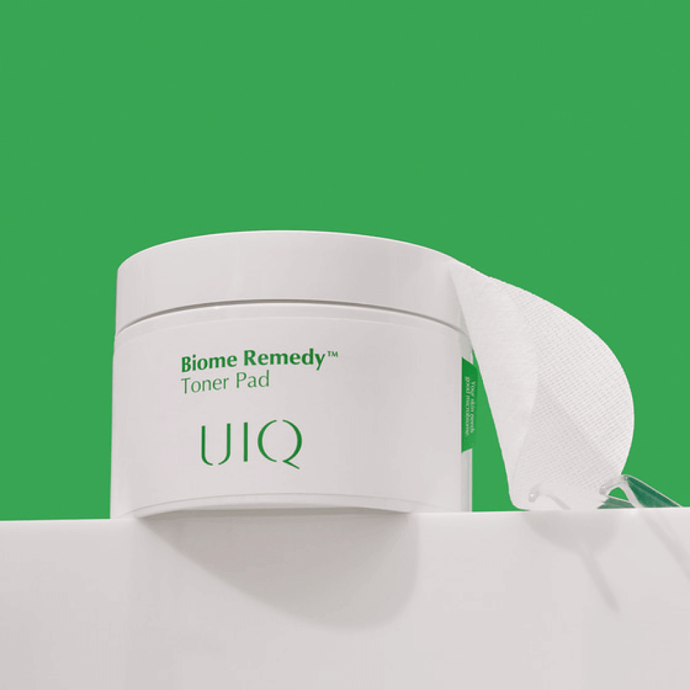 Деликатные отшелушивающие пэды с пробиотиками UIQ Biome Remedy Toner Pad