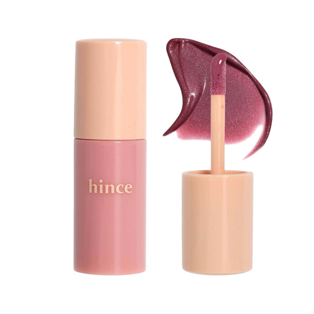 Жидкие румяна с эффектом сияния hince Dewy Liquid Cheek 04 Husky Mauve
