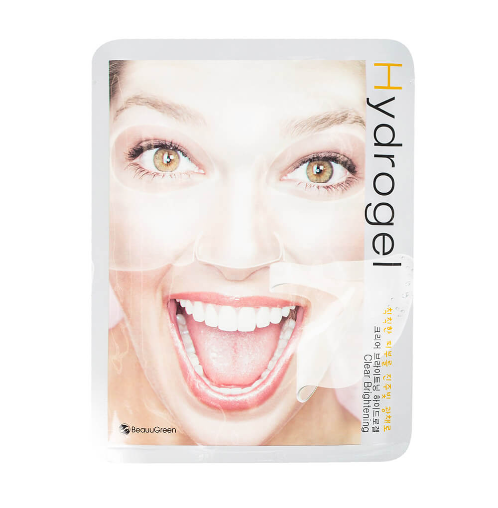 

Осветляющая гидрогелевая маска с арбутином Beauugreen Hydrogel Mask (Brightening)