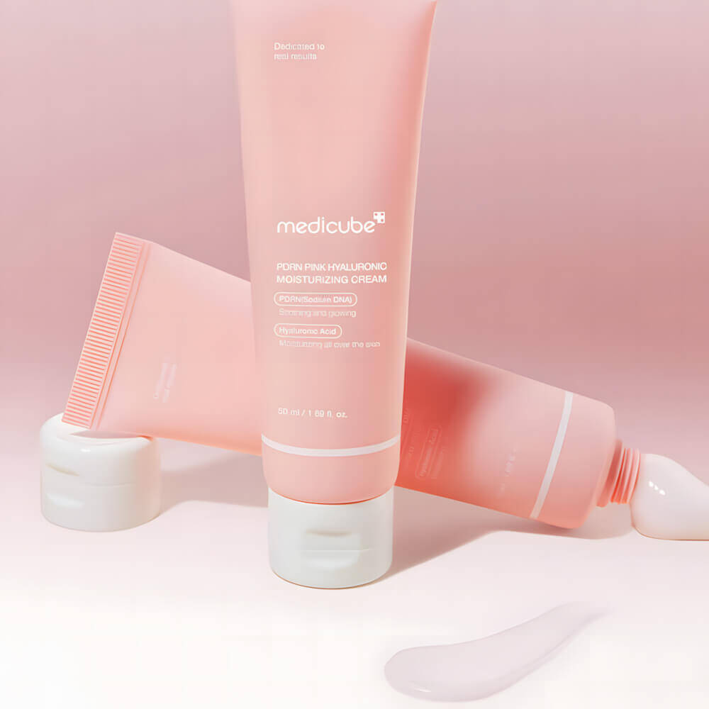 Увлажняющий крем с ПДРН и гиалуроновой кислотой medicube PDRN Pink Hyaluronic Moisturizing Cream