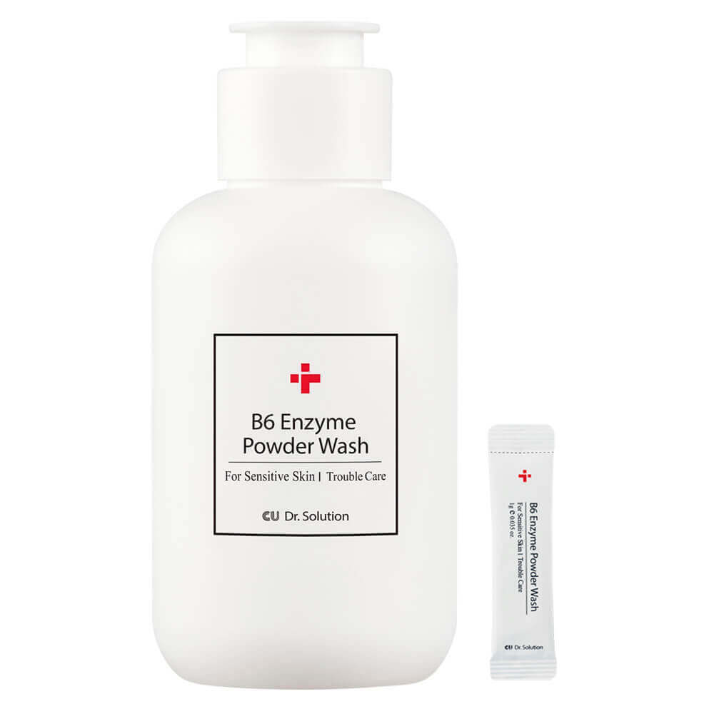 Энзимная пудра для проблемной кожи CUSKIN Dr.Solution B6 Enzyme Powder Wash
