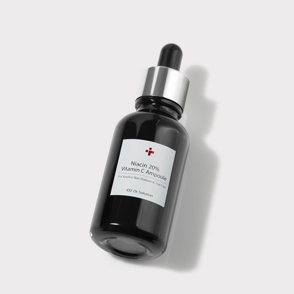 Антивозрастная ампула для ровного тона с ниацинамидом CUSKIN Dr.Solution Niacin 20% Vitamin C Ampoule