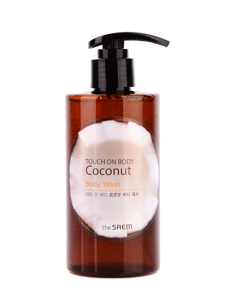 

Гель для душа с кокосовой водой The Saem Touch on Body Coconut Body Wash
