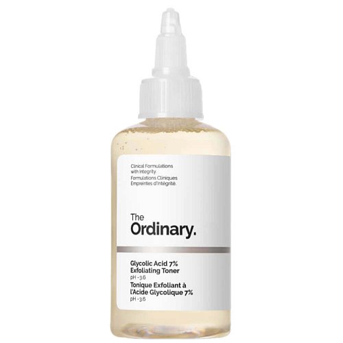 Веганский пилинг-тоник с 7% гликолевой кислоты The Ordinary Glycolic Acid 7% Exfoliating Toner