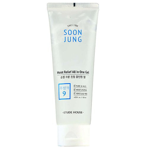 Универсальный охлаждающий гель ETUDE SoonJung Moist Relief All In One Gel