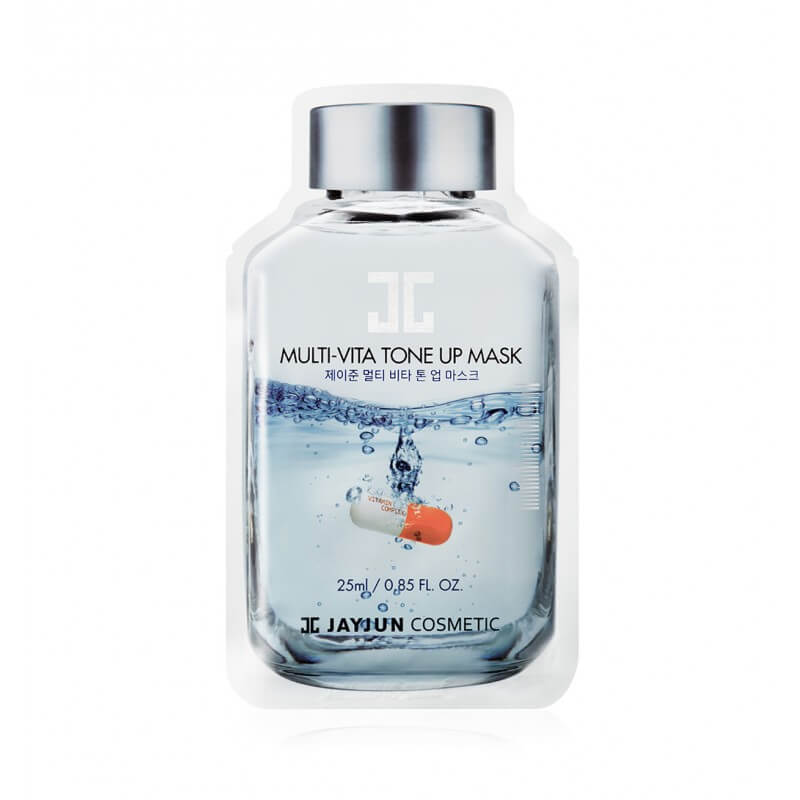 Тканевая маска для лица с витаминным комплексом Jayjun Cosmetic Multi-Vita Tone Up Mask