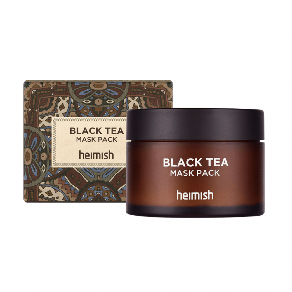 Антиоксидантная маска против отёков Heimish Black Tea Mask Pack