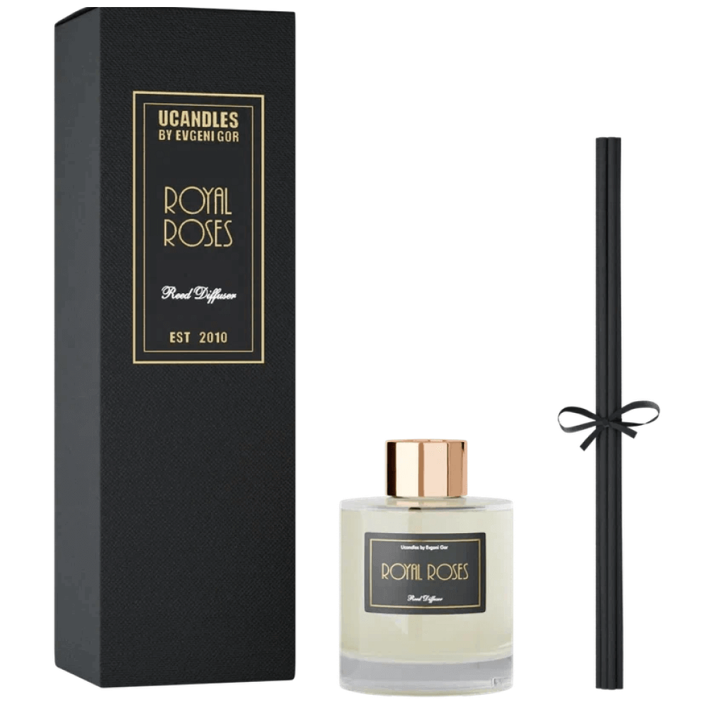 

Диффузор с нежным ароматом непальской розы Ucandles Reed Diffuser Royal Roses
