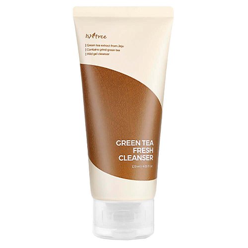 Очищающий гель с зелёным чаем IsNtree Green Tea Fresh Cleanser