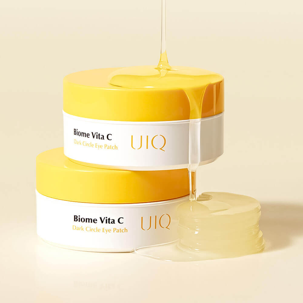 Патчи для век с витамином С против тёмных кругов UIQ Biome Vita C Dark Circle Eye Patch