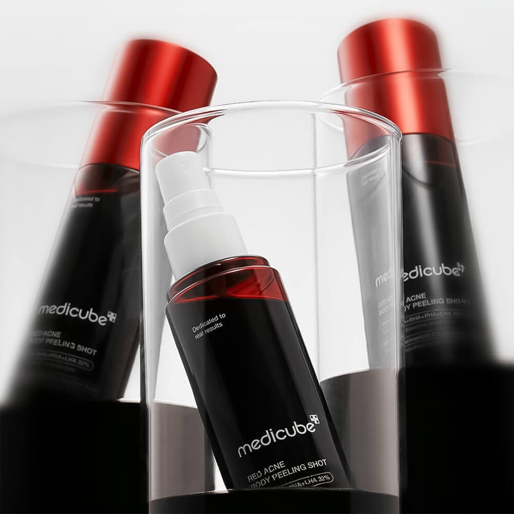 Кислотный пилинг-мист для тела medicube Red Acne Body Peeling Shot 2.0
