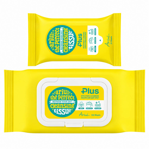 Очищающие салфетки для лица Ariul The Perfect Cleansing Tissue Plus