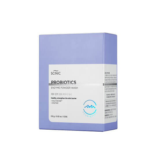 Энзимная пудра с пробиотиками Scinic Multibiome™ Probiotics Enzyme Powder Wash