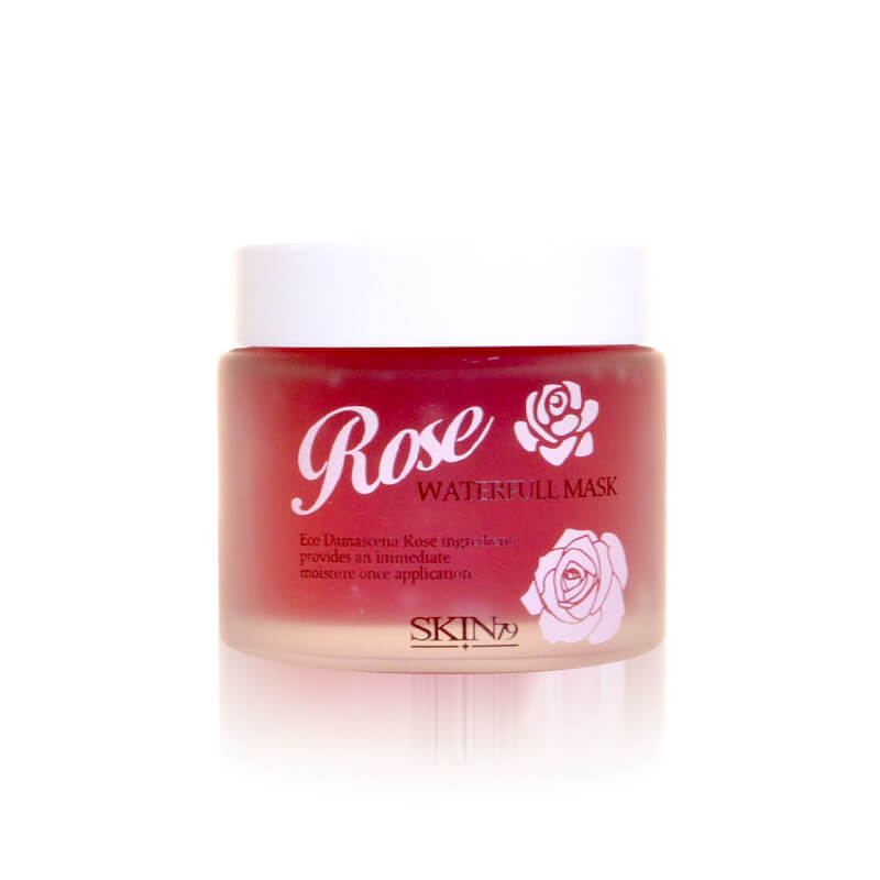 Ночная маска для лица с гидролатом розы Skin79 Rose Waterful Mask