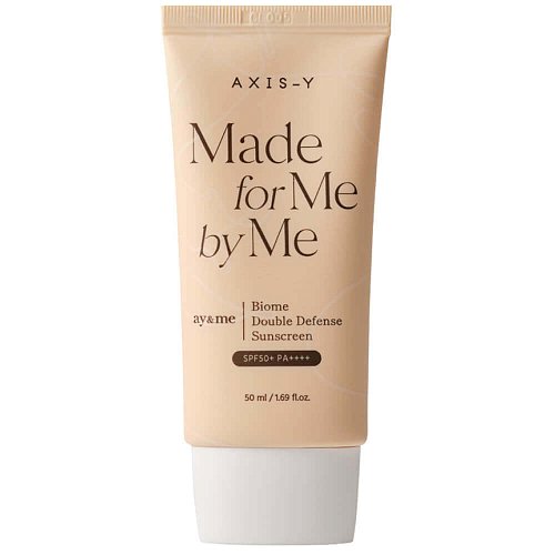 Барьерный солнцезащитный крем AXIS-Y Biome Double Defense Sunscreen SPF50+ PA++++
