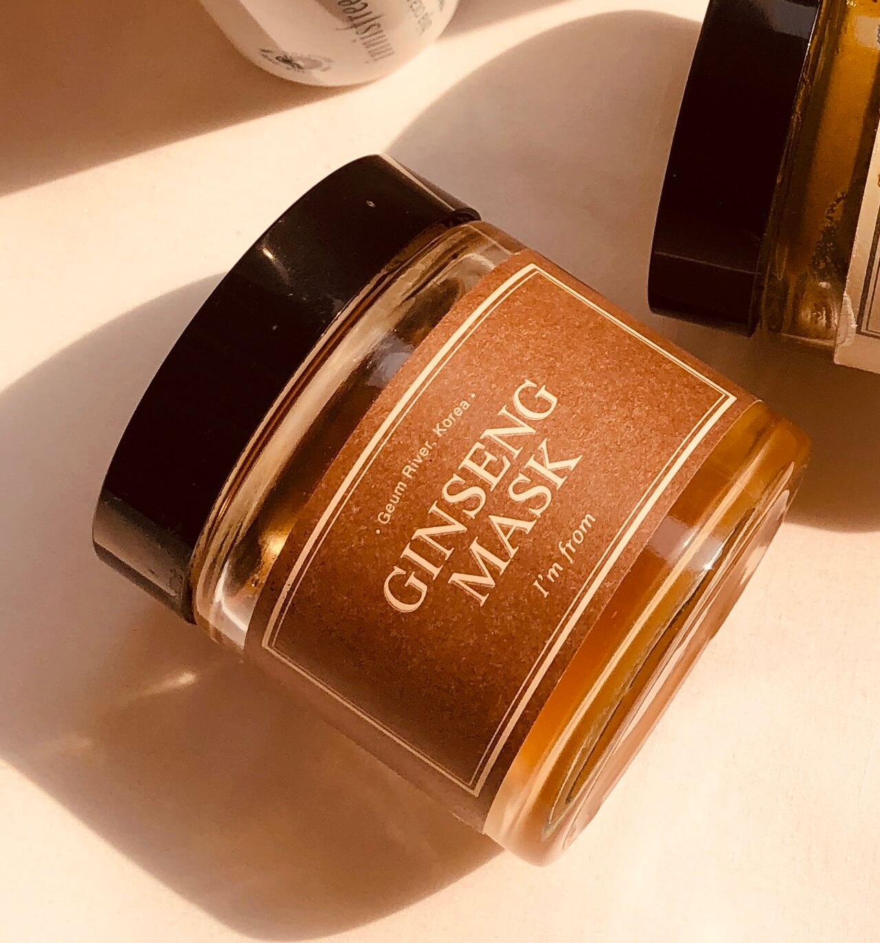 Антивозрастная маска с женьшенем I'm From Ginseng Mask