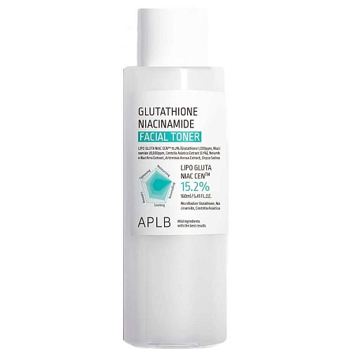 Осветляющий тонер с глутатионом APLB Glutathione Niacinamide Facial Toner