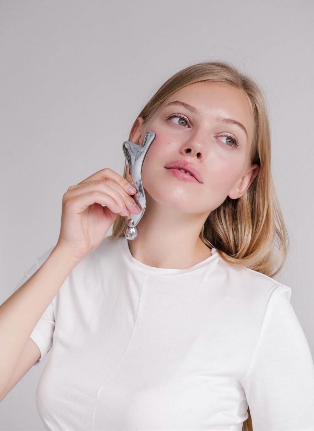 Массажер для подтяжки контура лица WellDerma Face Lift Pad