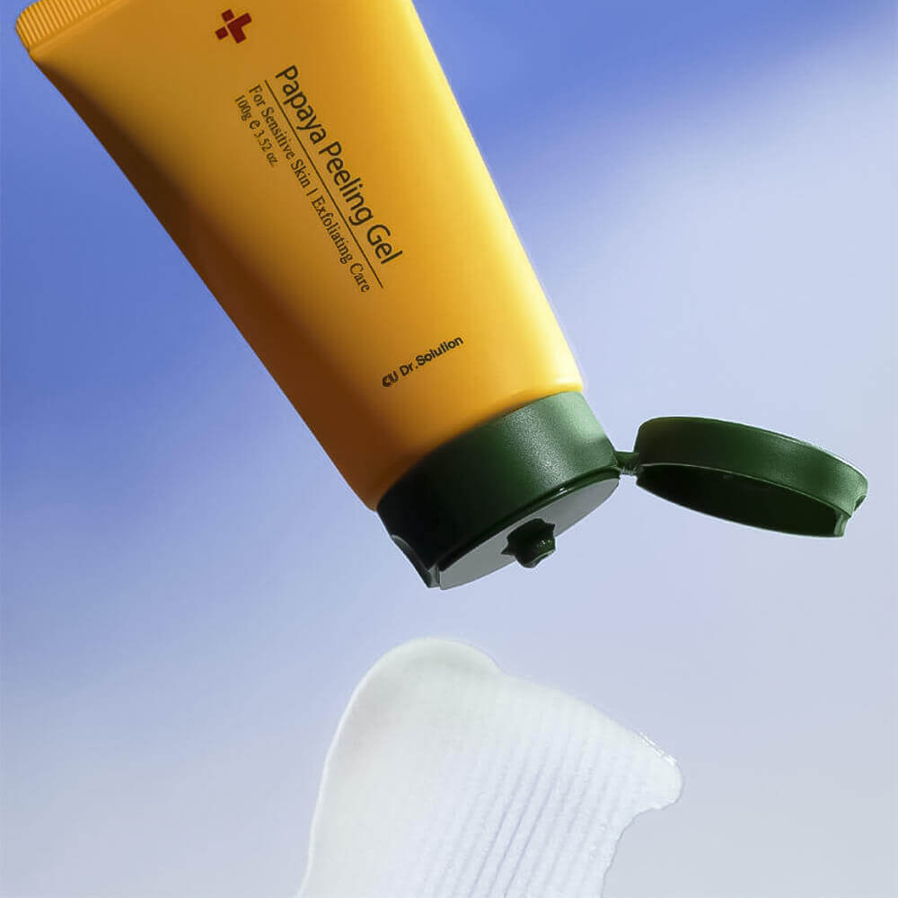 Энзимный пилинг-гель с PHA-кислотой CUSKIN Dr.Solution Papaya Peeling Gel