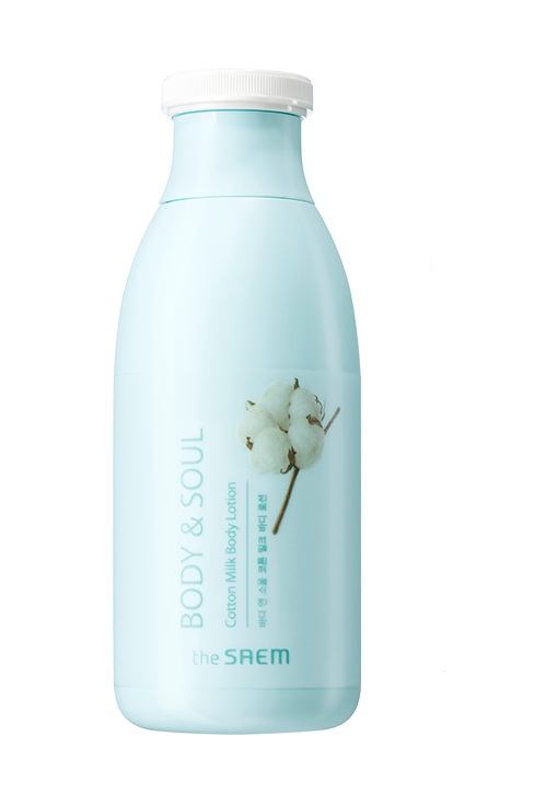 

Молочный лосьон для тела The Saem Body & Soul Cotton Milk Body Lotion