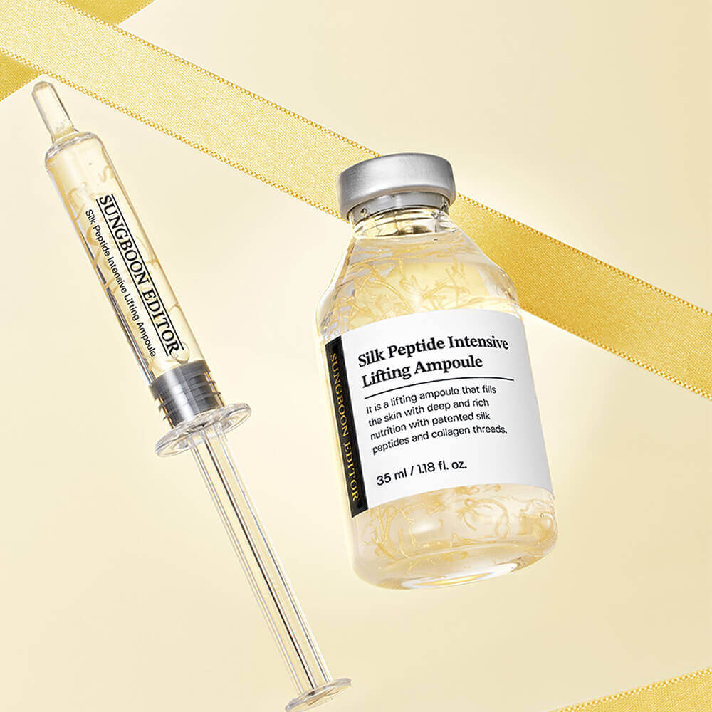 Лифтинг-ампула с пептидами и золотом Sungboon Editor Silk Peptide Intensive Lifting Ampoule