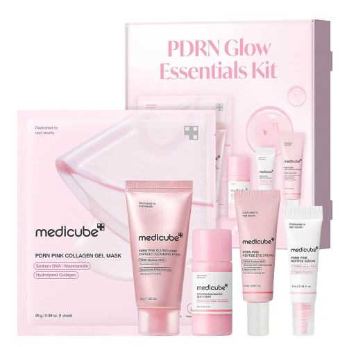 Набор средств с ПДРН для сияния кожи medicube PDRN Glow Essentials Kit